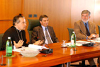 Il presidente Errani con il sindaco Cofferati e monsignor Caffarra